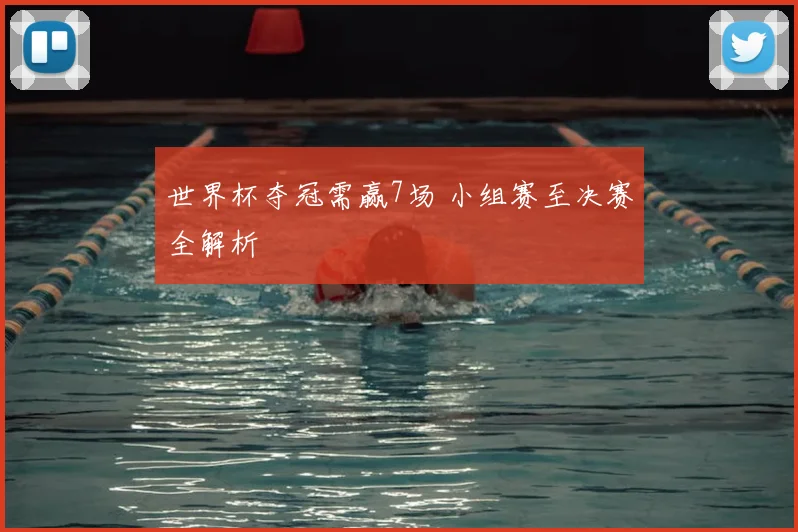 世界杯夺冠需赢7场 小组赛至决赛全解析